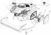 Toro 20584 - Lawnmower, 1986 (6000001-6999999) Spareparts ENGINE ASSEMBLY