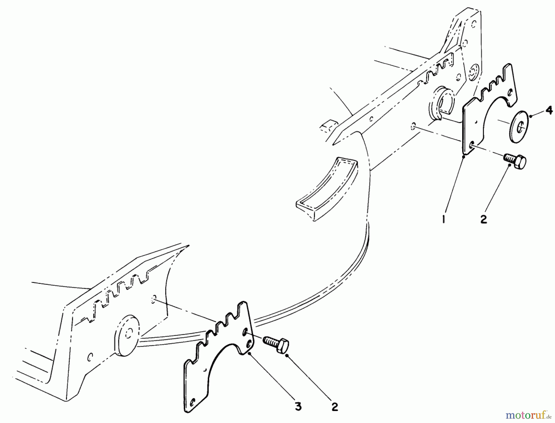  Toro Neu Mowers, Walk-Behind Seite 1 20584 - Toro Lawnmower, 1986 (6000001-6999999) WEAR PLATE KIT NO. 49-4080 (OPTIONAL)