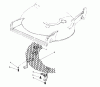 Toro 20584 - Lawnmower, 1987 (7000001-7999999) Spareparts LEAF SHREDDER KIT MODEL NO. 59157 (OPTIONAL)