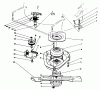 Toro 20584C - Lawnmower, 1989 (9000001-9999999) Spareparts BLADE BRAKE CLUTCH ASSEMBLY