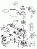 Toro 20586 - Lawnmower, 1985 (5000001-5999999) Spareparts ENGINE TECUMSEH MODEL TVS90-43228D