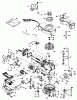 Toro 20586 - Lawnmower, 1986 (6000001-6999999) Spareparts ENGINE TECUMSEH MODEL TVS100-44002 (USED ON UNITS WITH SERIAL NO. 6000959 & UP)