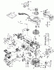 Toro 20588 - Lawnmower, 1985 (5000001-5999999) Spareparts ENGINE TECUMSEH MODEL NO. TVS90-43228D