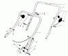 Toro 20588 - Lawnmower, 1985 (5000001-5999999) Spareparts HANDLE ASSEMBLY