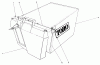 Toro 20588 - Lawnmower, 1986 (6000001-6999999) Spareparts GRASS BAG ASSEMBLY NO. 11-0159