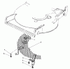 Toro 20588 - Lawnmower, 1988 (8000001-8999999) Spareparts LEAF SHREDDER KIT MODEL NO. 59157 (OPTIONAL)