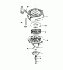 Toro 20588 - Lawnmower, 1990 (0000001-0999999) Spareparts REWIND STARTER N0. 590621