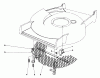 Toro 20610 - Lawnmower, 1980 (0000001-0999999) Spareparts LEAF SHREDDER KIT NO. 59105 (OPTIONAL)