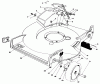 Toro 20610 - Lawnmower, 1984 (4000001-4999999) Spareparts HOUSING ASSEMBLY