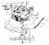 Toro 20620 - Lawnmower, 1987 (7000001-7999999) Spareparts ENGINE ASSEMBLY