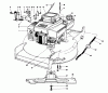 Toro 20620 - Lawnmower, 1988 (8000001-8999999) Spareparts ENGINE ASSEMBLY