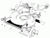 Toro 20620 - Lawnmower, 1988 (8000001-8999999) Spareparts HOUSING ASSEMBLY