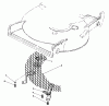 Toro 20620C - Lawnmower, 1988 (8000001-8999999) Spareparts LEAF SHREDDER KIT MODEL NO. 59157 (OPTIONAL)