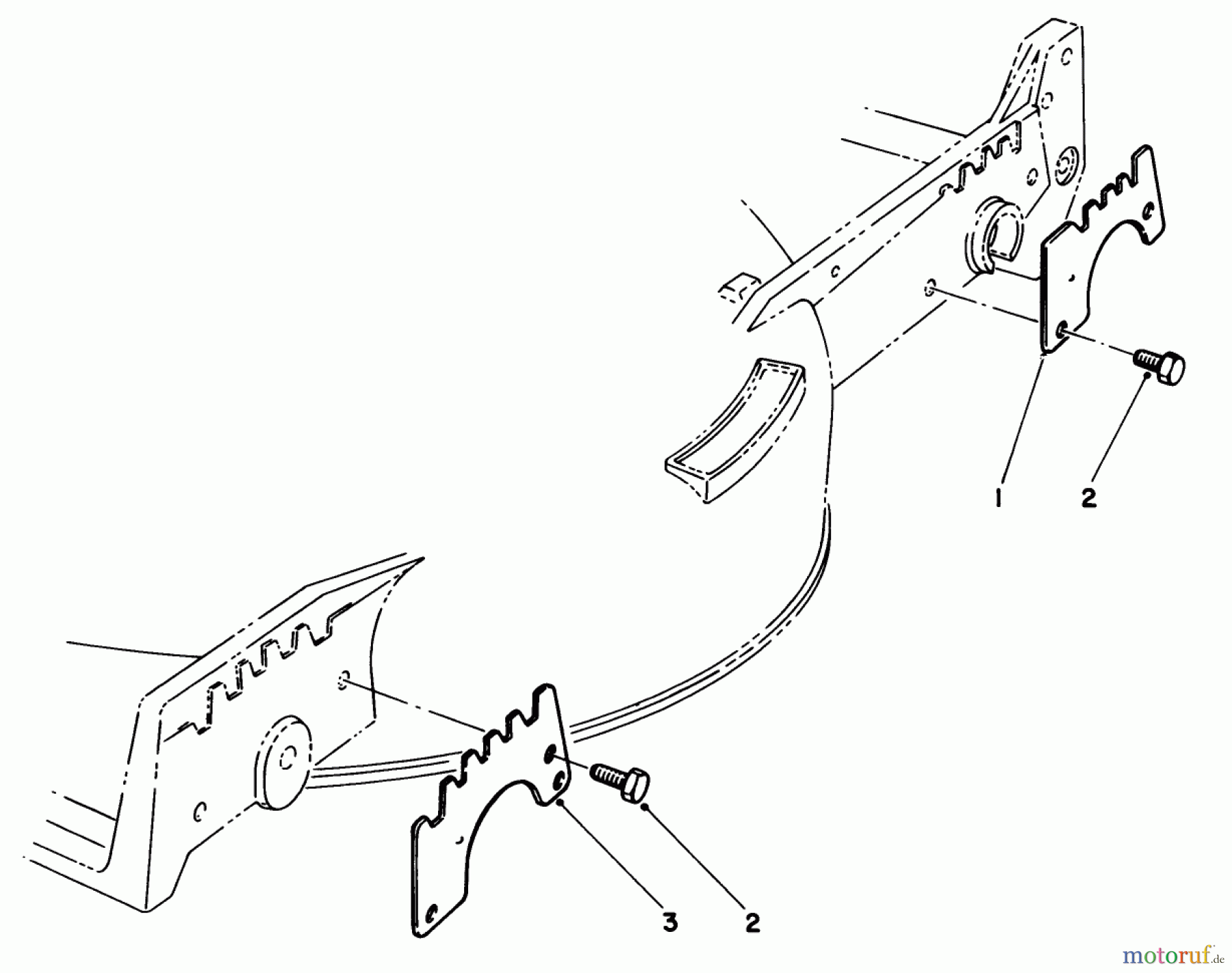  Toro Neu Mowers, Walk-Behind Seite 1 20620C - Toro Lawnmower, 1988 (8000001-8999999) WEAR PLATE KIT NO. 49-4080 (OPTIONAL)