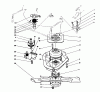 Toro 20622 - Lawnmower, 1990 (0000001-0003101) Spareparts BLADE BRAKE CLUTCH ASSEMBLY