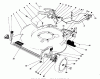 Toro 20622 - Lawnmower, 1990 (0000001-0003101) Spareparts HOUSING ASSEMBLY