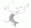 Toro 20622 - Lawnmower, 1990 (0000001-0003101) Spareparts LEAF SHREDDER KIT MODEL NO 59157 (OPTIONAL)