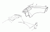 Toro 20622 - Lawnmower, 1990 (0000001-0003101) Spareparts SIDE DISCHARGE CHUTE MODEL NO 59168 (OPTIONAL)