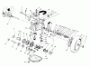 Toro 20622 - Lawnmower, 1990 (0003102-0999999) Spareparts GEAR CASE ASSEMBLY