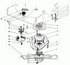 Toro 20622C - Lawnmower, 1987 (7000001-7999999) Spareparts BLADE BRAKE CLUTCH ASSEMBLY