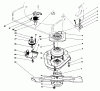 Toro 20624 - Lawnmower, 1986 (6000001-6999999) Spareparts BLADE BRAKE CLUTCH ASSEMBLY