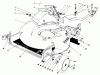 Toro 20624 - Lawnmower, 1986 (6000001-6999999) Spareparts HOUSING ASSEMBLY