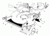 Toro 20624C - Lawnmower, 1988 (8000001-8999999) Spareparts HOUSING ASSEMBLY