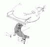 Toro 20627C - Lawnmower, 1986 (6000001-6999999) Spareparts LEAF SHREDDER KIT MODEL NO. 59157 (OPTIONAL)
