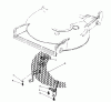 Toro 20627C - Lawnmower, 1988 (8000001-8999999) Spareparts LEAF SHREDDER KIT MODEL NO. 59157 (OPTIONAL)