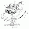 Toro 20628C - Lawnmower, 1986 (6000001-6999999) Spareparts ENGINE ASSEMBLY #1