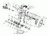 Toro 20628C - Lawnmower, 1988 (8000001-8999999) Spareparts GEAR CASE ASSEMBLY