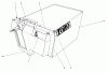 Toro 20631 - Lawnmower, 1988 (8000001-8999999) Spareparts GRASS BAG ASSEMBLY NO. 11-0189