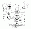 Toro 20632 - Lawnmower, 1989 (9000001-9999999) Spareparts BLADE BRAKE CLUTCH ASSEMBLY