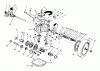 Toro 20632 - Lawnmower, 1989 (9000001-9999999) Spareparts GEAR CASE ASSEMBLY