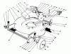 Toro 20632 - Lawnmower, 1989 (9000001-9999999) Spareparts HOUSING ASSEMBLY (USED ON SERIAL NO. 9000101 THRU 9003042)