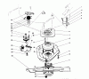 Toro 20667 - Lawnmower, 1990 (0000001-0999999) Spareparts BLADE BRAKE CLUTCH ASSEMBLY