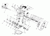 Toro 20667 - Lawnmower, 1990 (0000001-0999999) Spareparts GEAR CASE ASSEMBLY