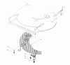 Toro 20667 - Lawnmower, 1990 (0000001-0999999) Spareparts LEAF SHREDDER KIT MODEL NO 59157 (OPTIONAL)