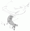 Toro 20668 - Lawnmower, 1990 (0000001-0999999) Spareparts LEAF SHREDDER KIT MODEL NO. 59157