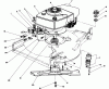 Toro 20677 - Lawnmower, 1989 (9000001-9999999) Spareparts ENGINE ASSEMBLY
