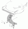 Toro 20671 - Lawnmower, 1989 (9000001-9999999) Spareparts LEAF SHREDDER KIT MODEL NO 59157 (OPTLONAL)