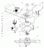 Toro 20672 - Lawnmower, 1984 (4000001-4999999) Spareparts BLADE BRAKE CLUTCH ASSEMBLY
