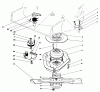 Toro 20672 - Lawnmower, 1985 (5000001-5999999) Spareparts BLADE BRAKE CLUTCH ASSEMBLY