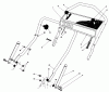 Toro 20672 - Lawnmower, 1985 (5000001-5999999) Spareparts HANDEL ASSEMBLY