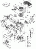 Toro 20674 - Lawnmower, 1983 (3000001-3999999) Spareparts ENGINE TECUMSEH MODEL TNT 100-10085E
