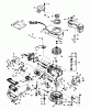 Toro 20675 - Lawnmower, 1984 (4000001-4999999) Spareparts ENGINE TECUMSEH MODEL NO. TVS90-43228D