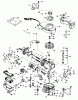 Toro 20675 - Lawnmower, 1986 (6000001-6999999) Spareparts ENGINE TECUMSEH MODEL NO. TVS90-43228D (USED ON UNITS WITH SERIAL NO. 6000101-6001100)
