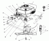 Toro 20677 - Lawnmower, 1990 (0000001-0002101) Spareparts ENGINE ASSEMBLY