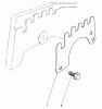 Toro 20680 - Lawnmower, 1983 (3000001-3999999) Spareparts WEAR PLATE KIT NO. 44-5530 (OPTIONAL)