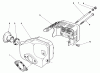 Toro 20680 - Lawnmower, 1985 (5000001-5999999) Spareparts MUFFLER ASSEMBLY